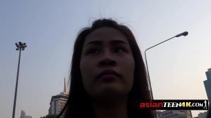 Horny sex tourist is looking for a petite Asian teen to fuck with him for free&period;